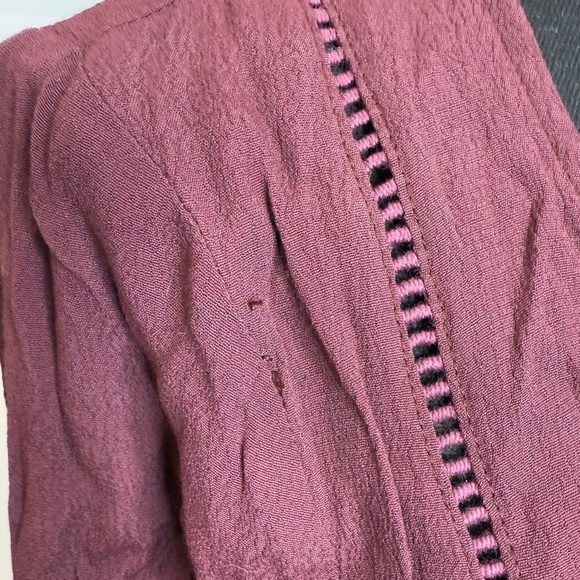 Tobi Front Tie Long Sleeve Lightweight Cardigan (M) - Picture 7 of 7